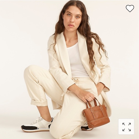 J. CREW Leather Mini Montauk Tote Bag New - Picture 4 of 14